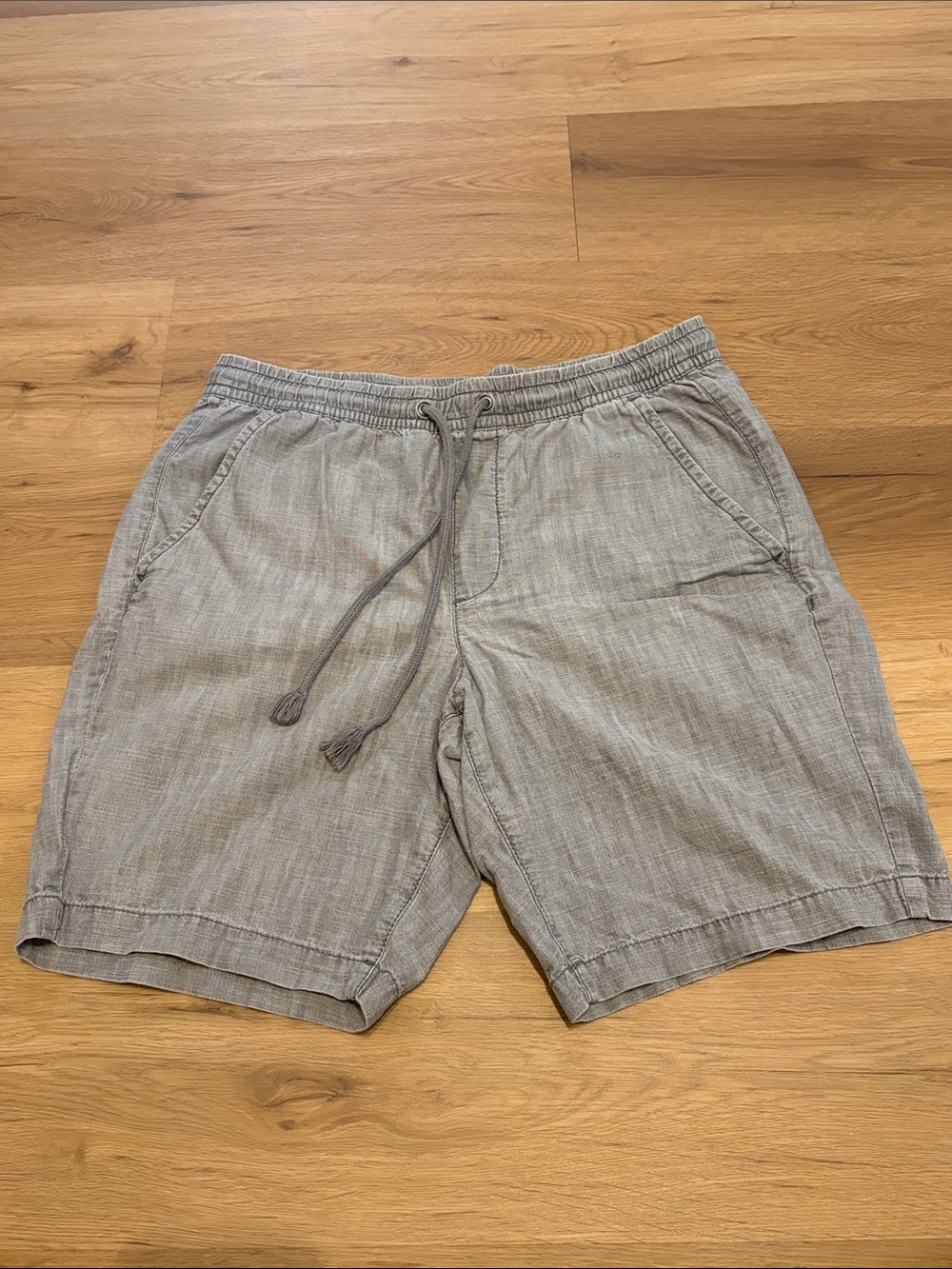 Urban Pipeline 100% Cotton Casual Gray Men’s Drawstring Shorts Size Medium